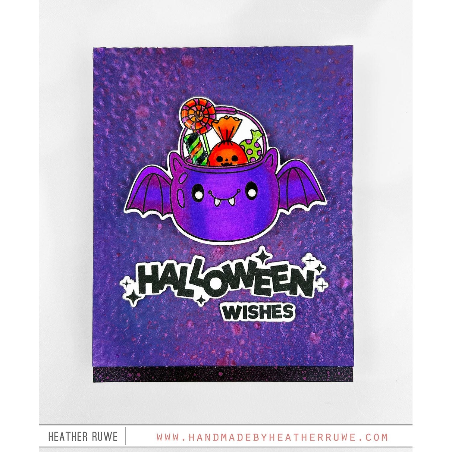 Tim Holtz Seedless Preserves Distress Spritz tdu86468 Halloween Wishes Card