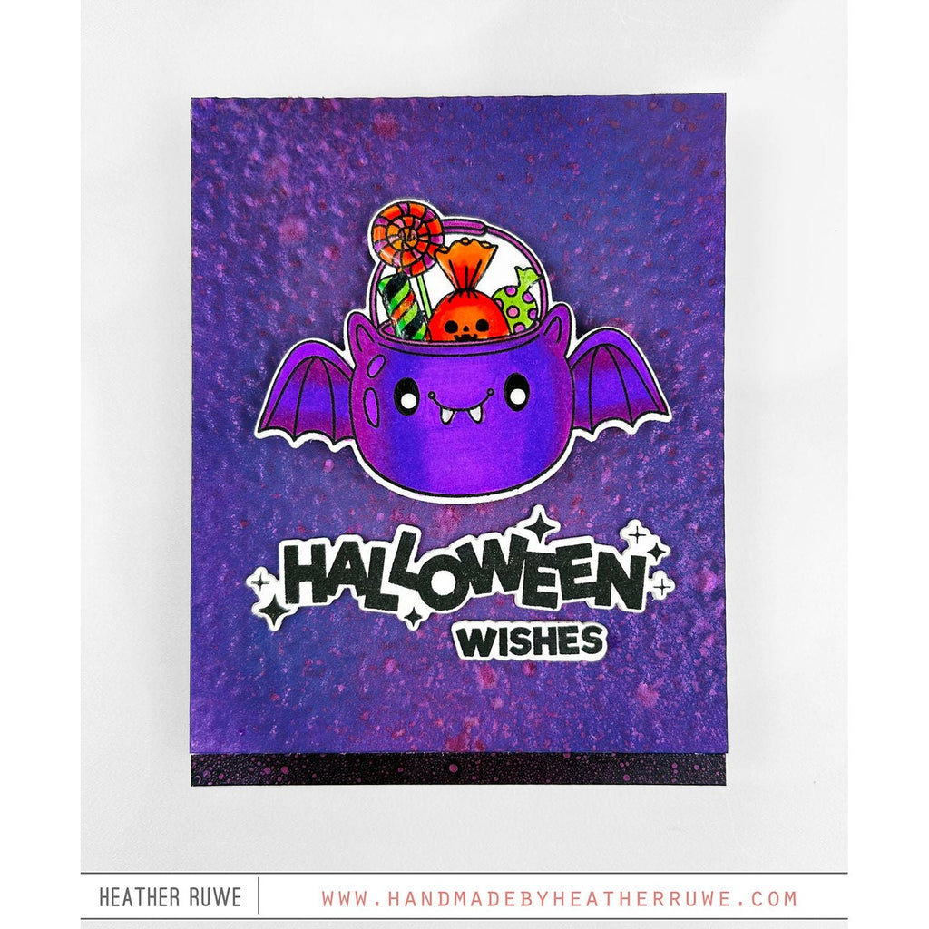 Tim Holtz Distress 12 Spritz Bundle 2 Halloween Wishes Card