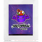 Tim Holtz Medium 6 x 10 Distress Zipper Bag And Distress Spritz Bundle 2 Halloween Wishes Card