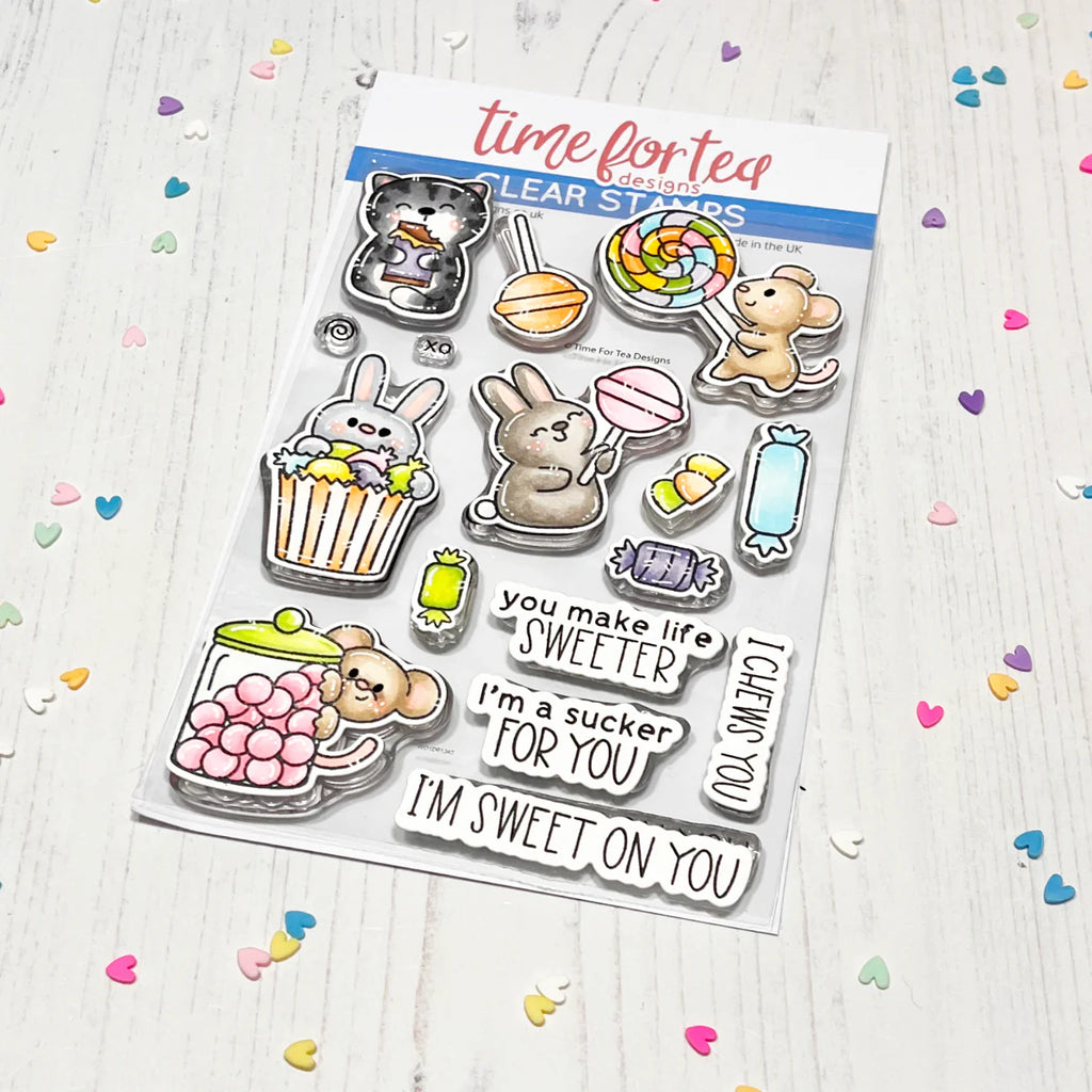 Time For Tea Designs Sweet On You Clear Stamps