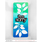 CZ Design Stamps and Dies I'm Sorry Bundle set923is To Be Loved Sympathy Card | color-code:ALT04