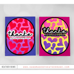 Simon Says Stamp Stencil and Foil Transfer Cards Falling In Love set908fl To Love Thanks Cards | color-code:ALT02