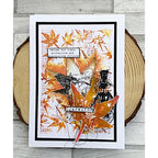 AALL & Create Pointy Leaves A6 Clear Stamps 1008 foliage