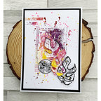 AALL & Create Turnover A7 Clear Stamps 1005 splatter