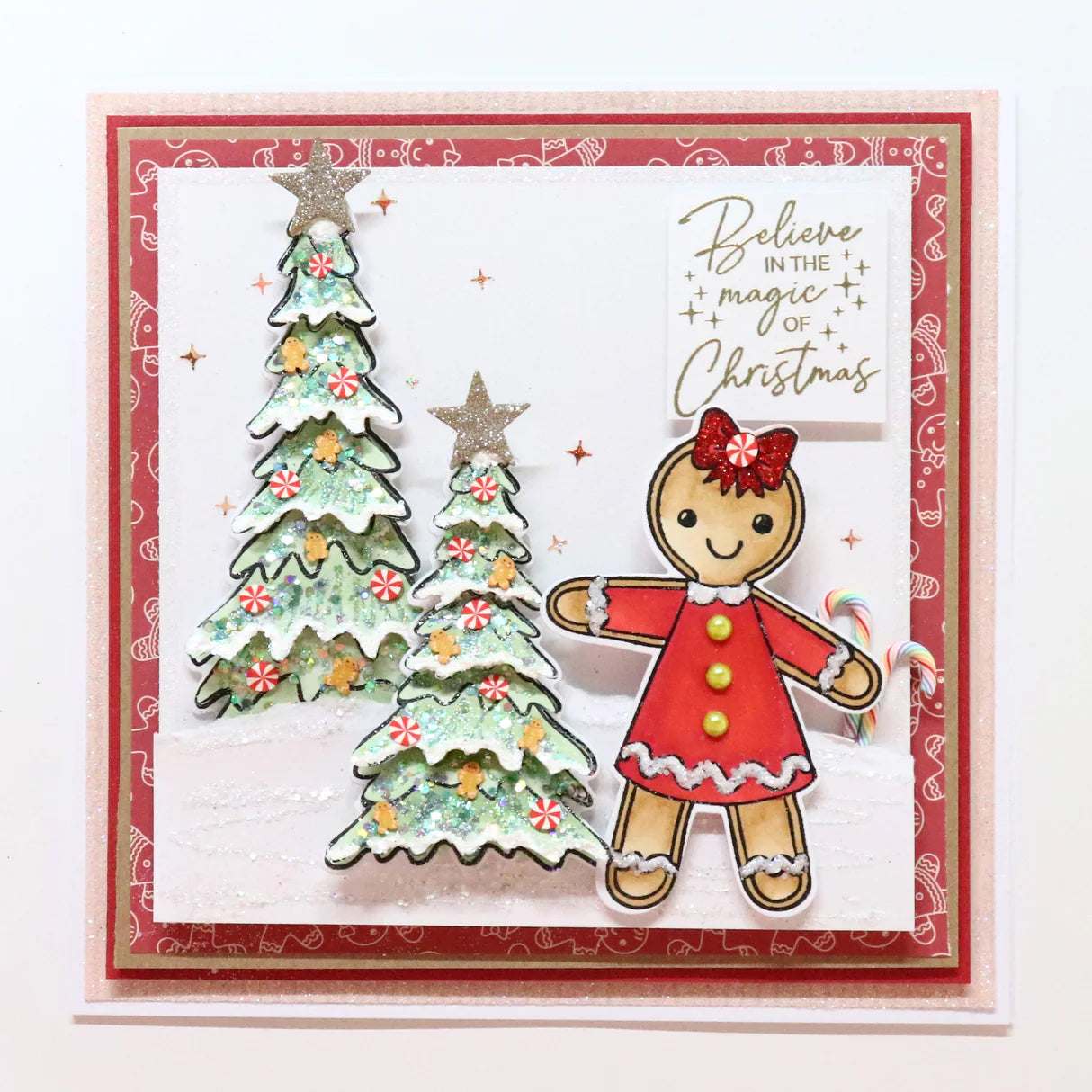 Chloe's Creative Cards Snowy Tree Die and Stamp Set c-diest-snotree