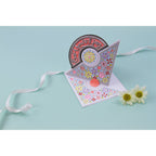 Tonic Secret Circle Easel Card Dies 5302e on your day flower card
