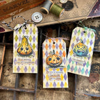 Tim Holtz Cling Rubber Stamps Pumpkinhead cms309