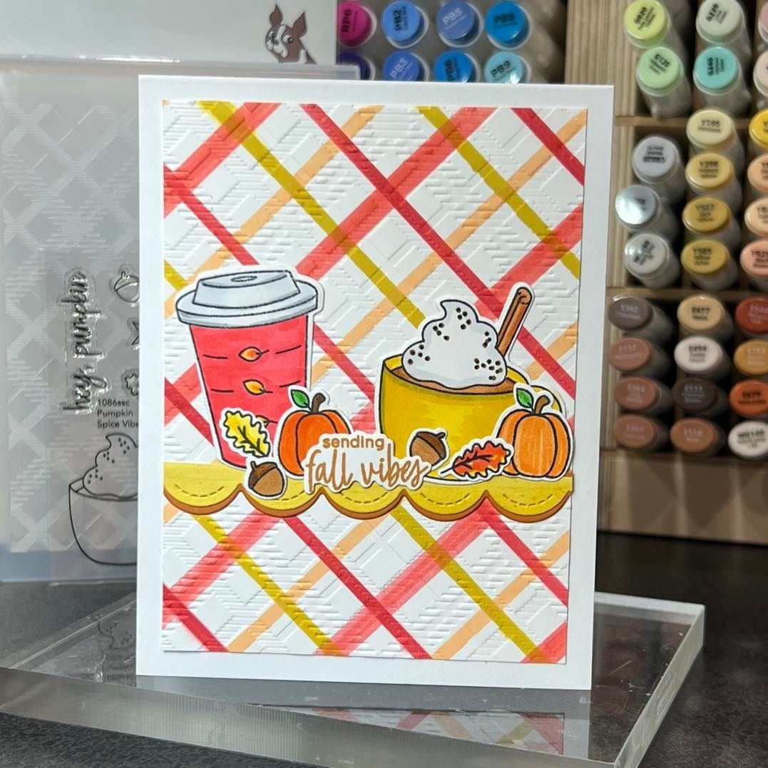 Simon Says Stamp Pumpkin Spice Vibes Wafer Dies 1134sdc