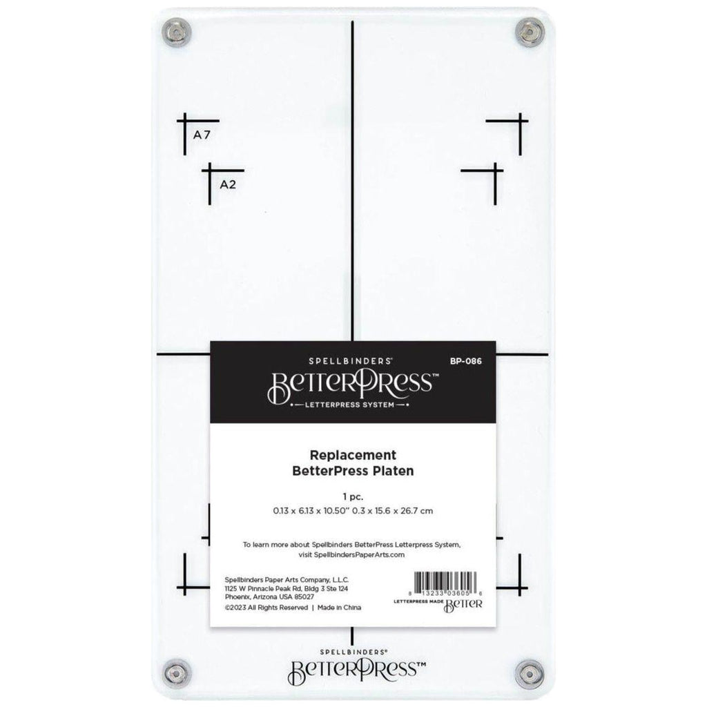 BP-086 Spellbinders Replacement BetterPress Platen