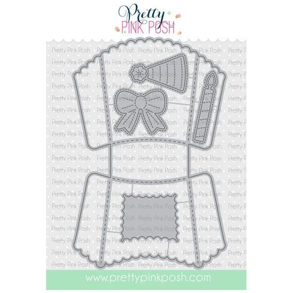 Pretty Pink Posh Birthday Treat Box Dies