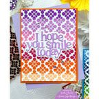 Simon Says Stamp I Hope You Smile Today Wafer Dies 1090sd Sunny Vibes I Hope You Smile Today Card