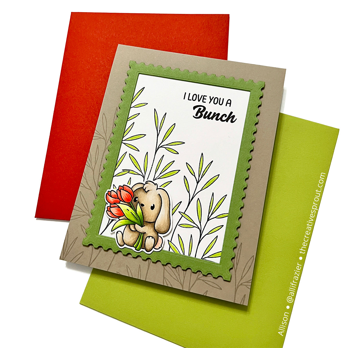 Simon Says Stamps and Dies I Love You a Bunch set969lb You Are My Favorite Love You A Bunch Card | color-code:ALT02