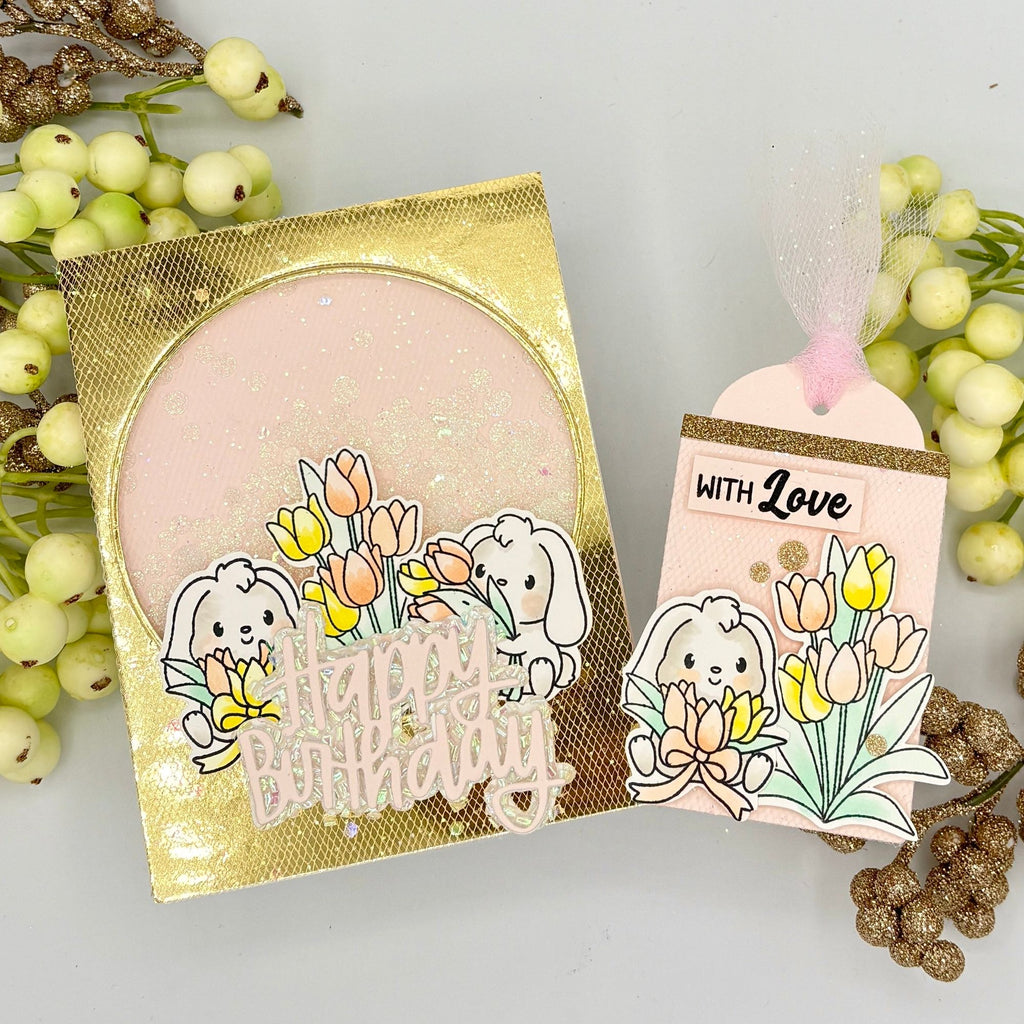 Simon Says Clear Stamps I Love You a Bunch 3220ssc You Are My Favorite Birthday Card and Tag | color-code:ALT03