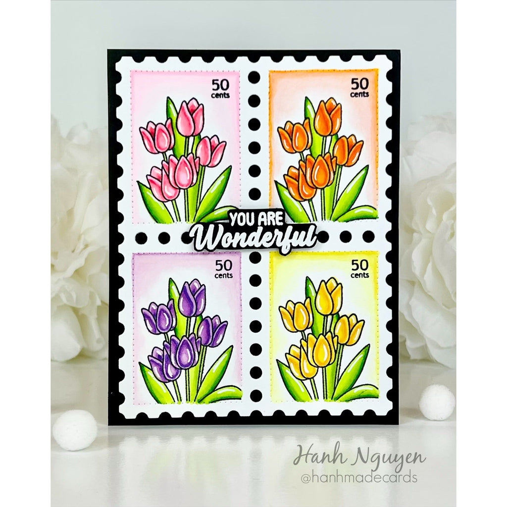 Simon Says Clear Stamps I Love You a Bunch 3220ssc You Are My Favorite You Are Wonderful Card | color-code:ALT05