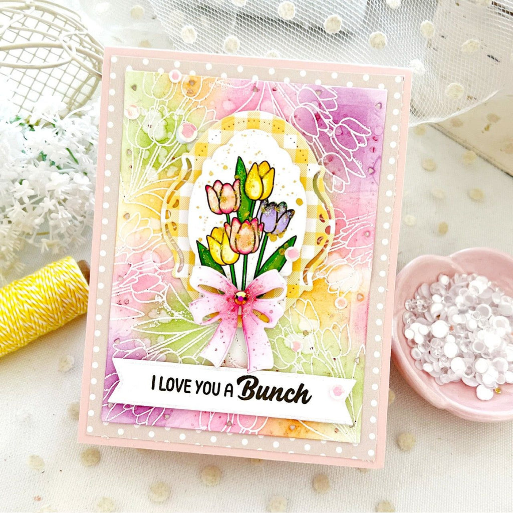 Simon Says Stamps and Dies I Love You a Bunch set969lb You Are My Favorite Love You a Bunch Card