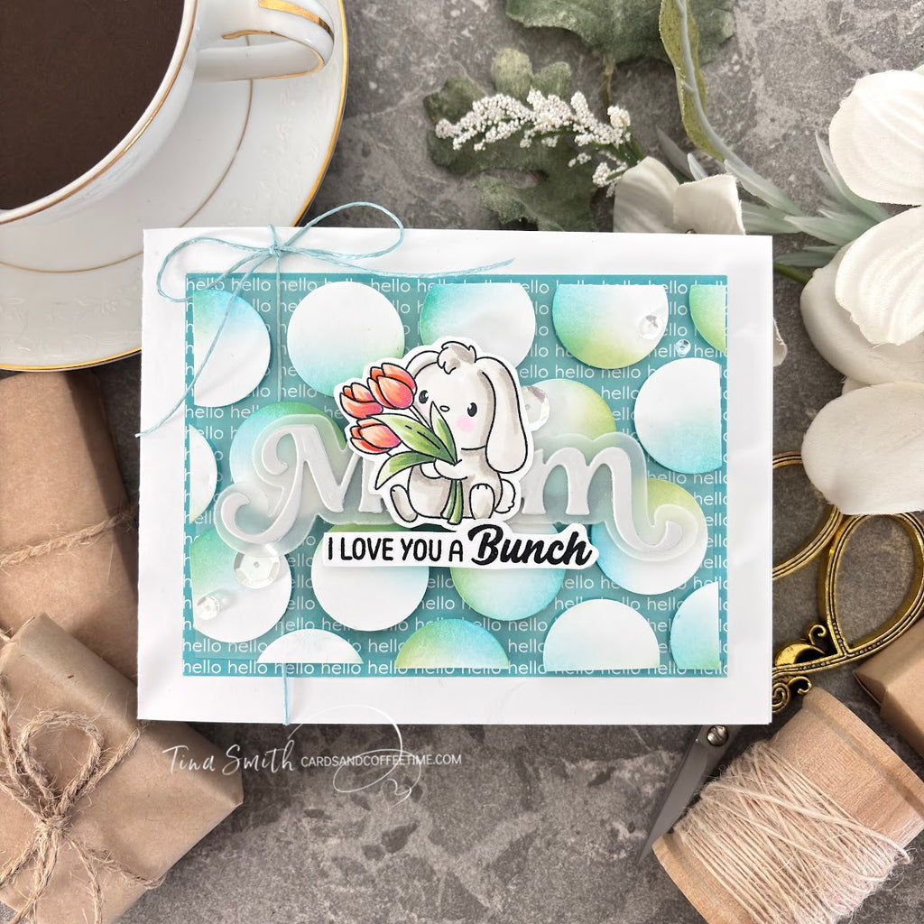 Simon Says Clear Stamps I Love You a Bunch 3220ssc You Are My Favorite Mom Card | color-code:ALT08