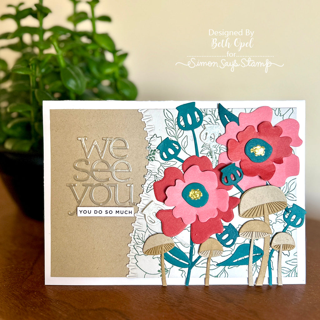 CZ Design EZ Strips and Dies I See You Bundle set995ez Moments in Time Encouragement Card