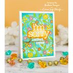 CZ Design Stamps and Dies I'm Sorry Bundle set923is To Be Loved Thinking of You Card | color-code:ALT01
