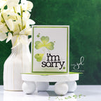 CZ Design I'm Sorry Wafer Dies czd254c To Be Loved I'm Sorry Card | color-code:ALT05