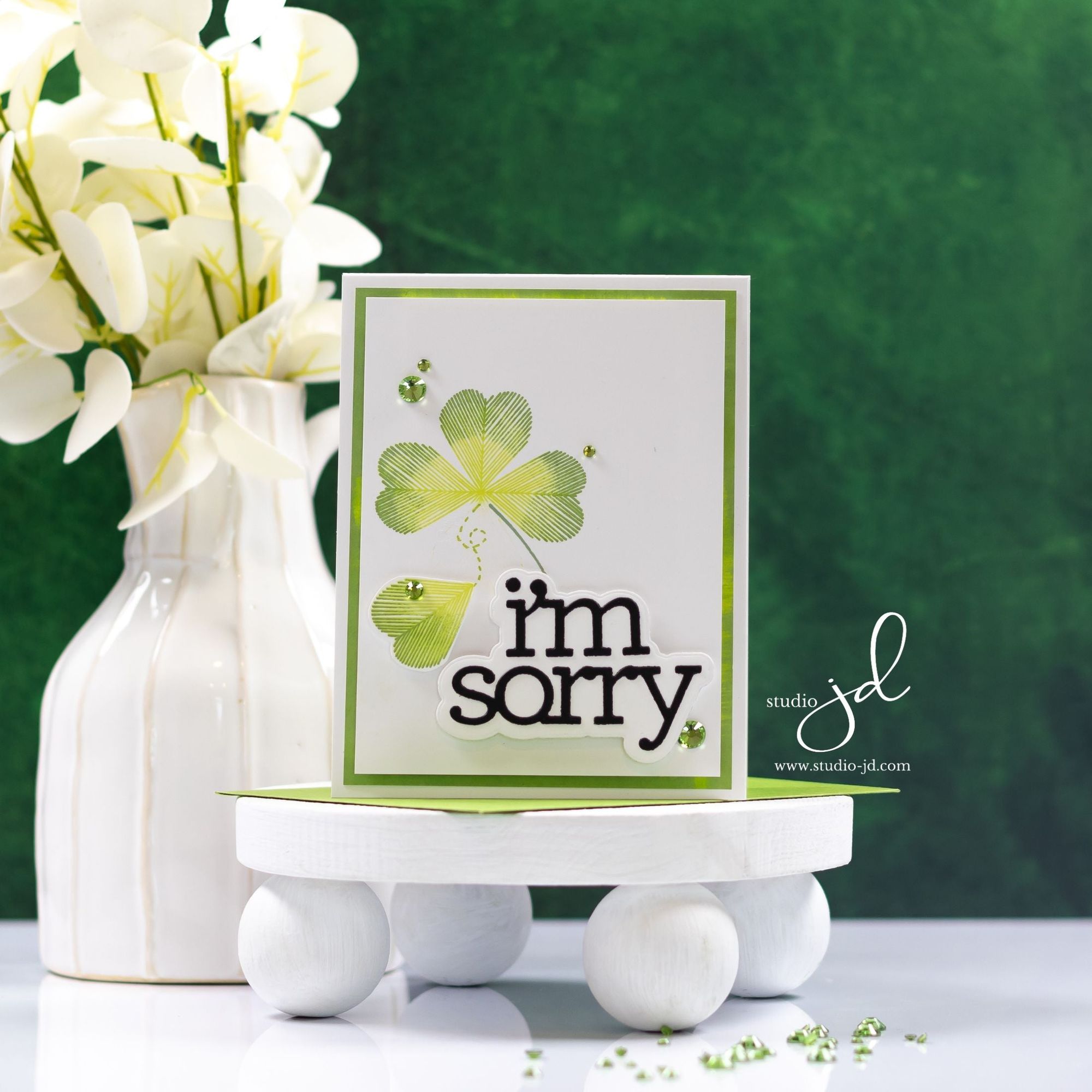 CZ Design I'm Sorry Wafer Dies czd254c To Be Loved I'm Sorry Card | color-code:ALT05
