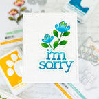 CZ Design I'm Sorry Wafer Dies czd254c To Be Loved I'm Sorry Card