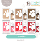 Simon Says Stamp Pawsitively Saturated Gradient 9 Inks And Re-inkers ink09full Diecember