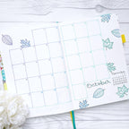 Ink Blot Shop Clear Stamp Set Months And Days Calendar Builder inbl034 Fineliners Page