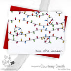 Ink Blot Shop Holiday Times Sentiments Clear Stamps inbl165 Courtney Smith Card