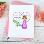 Ink Blot Shop Sweet Spots Clear Stamps inbl171 Ceal Pritchett Card