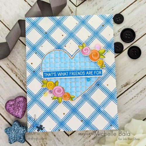 Ink Blot Shop Sweet Spots Clear Stamps inbl171 Michelle Bala Card