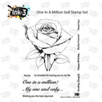 Inkon3 One In A Million Clear Stamp Set