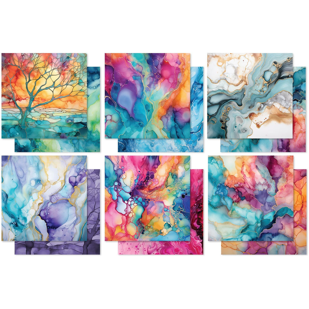Paper Rose Inky Colour 6x6 Paper 31896 sheets
