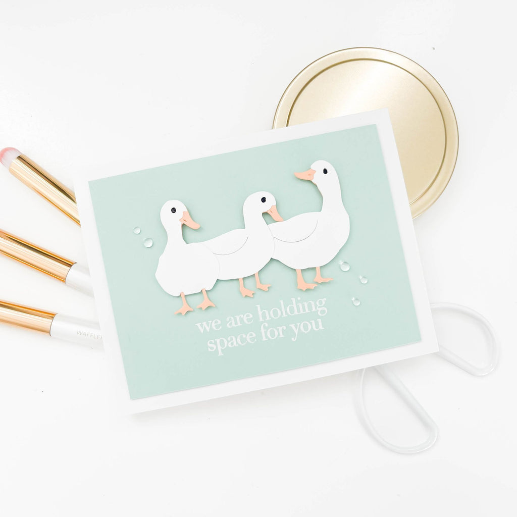 CZ Design Clear Stamps Inside Greetings 1 cz289 You Are My Favorite Holding Space Card