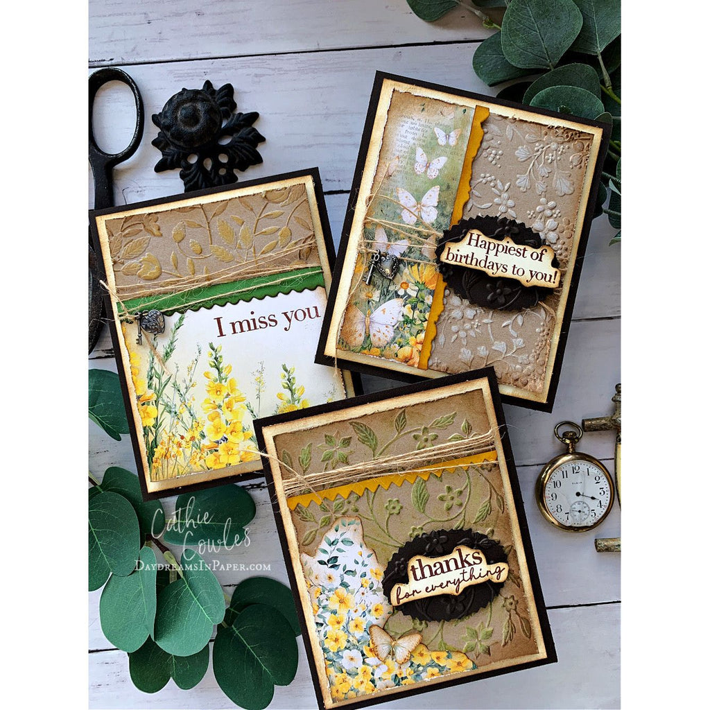 CZ Design Clear Stamps Inside Greetings 1 cz289 You Are My Favorite Card Set