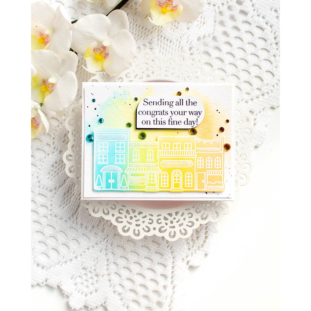 CZ Design Clear Stamps Inside Greetings 1 cz289 You Are My Favorite Congrats Carad