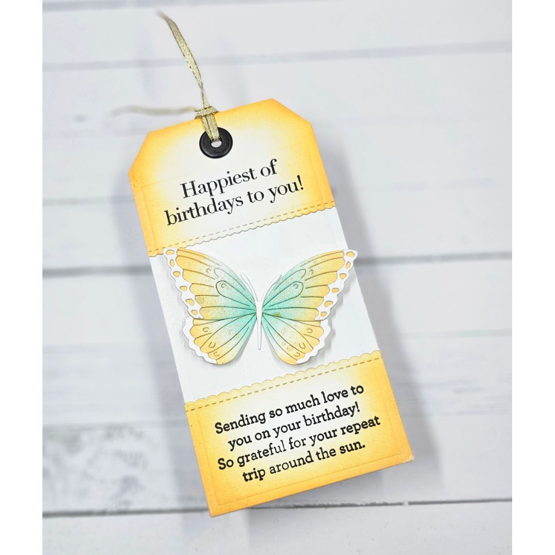 CZ Design Clear Stamps Inside Greetings 1 cz289 You Are My Favorite Birthday Tag