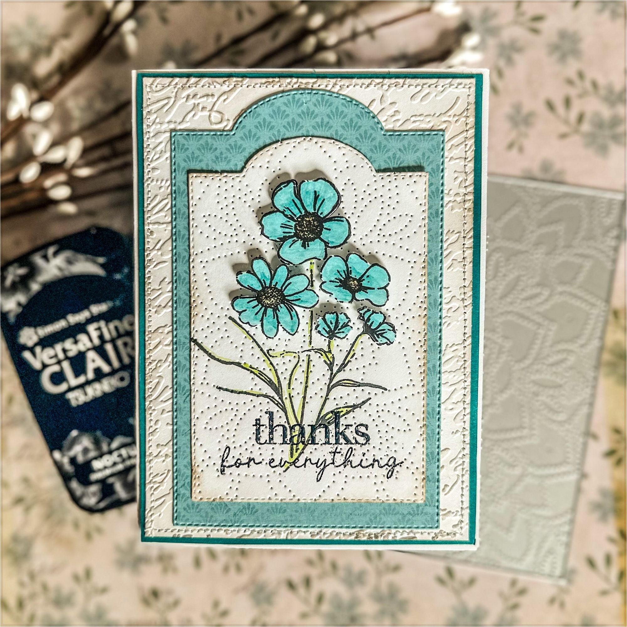 CZ Design Clear Stamps Inside Greetings 1 cz289 You Are My Favorite Thanks for Everything Card
