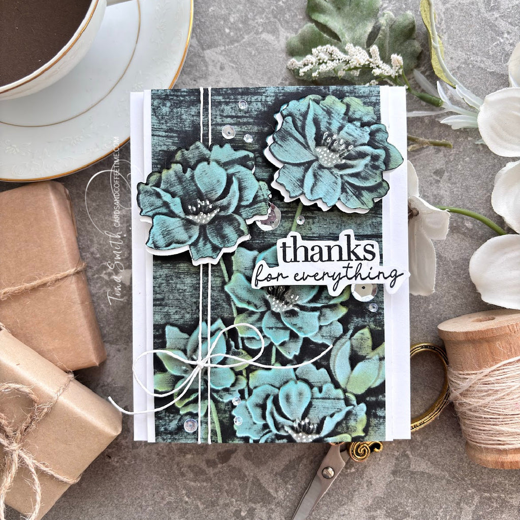 CZ Design Clear Stamps Inside Greetings 1 cz289 You Are My Favorite Thanks for Everything Card | color-code:ALT02