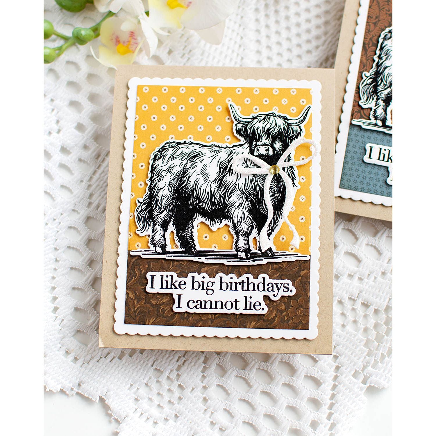 CZ Design Inside Greetings Birthday Wafer Dies czd276c STAMPtember Birthday Card | color-code:ALT03