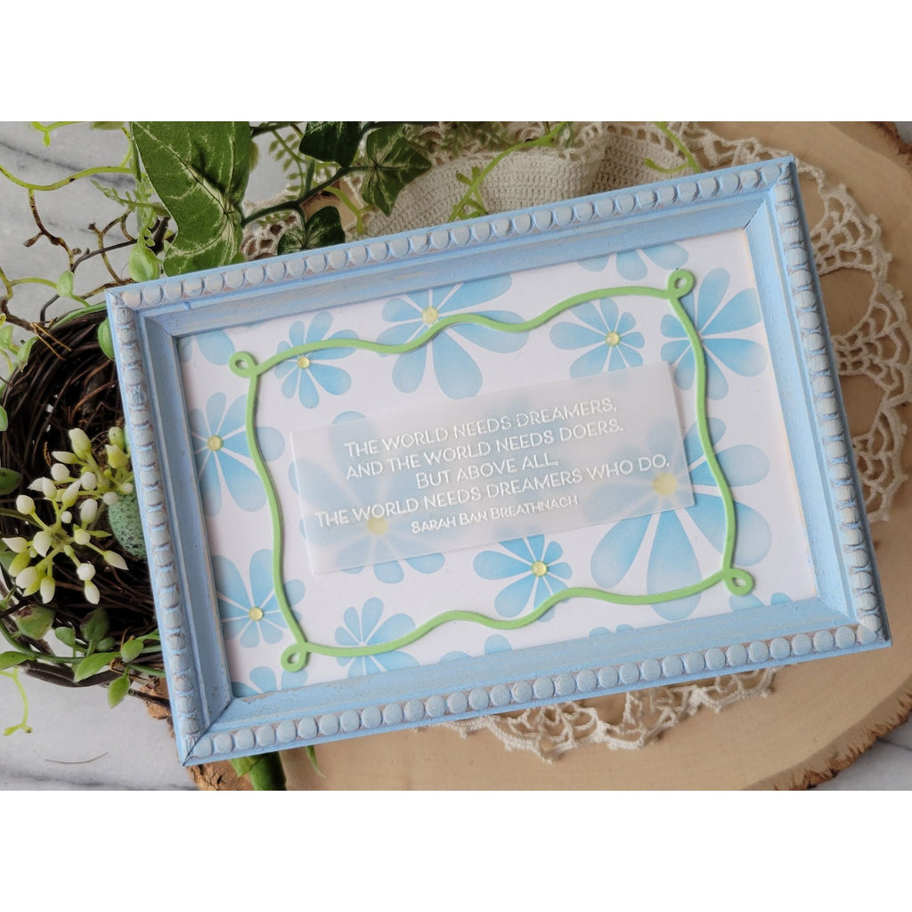 Simon Says Clear Stamps Inspirational Quotes 3277ss Beautiful Moments Dreams Frame | color-code:ALT02
