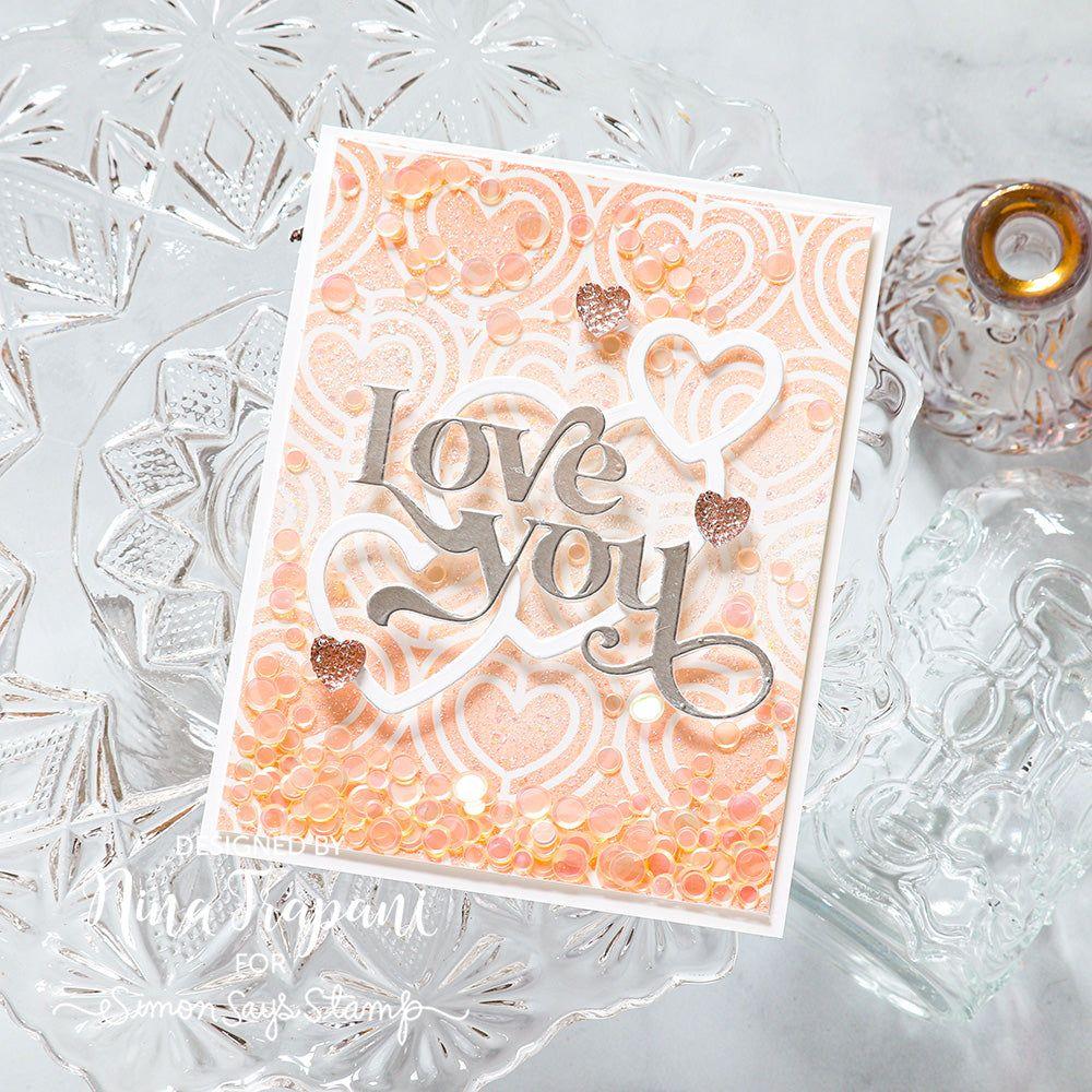 Ranger Stickles MOON DUST Glitter Gel sgt71358 Sparkly Shaker Card | color-code:ALT05