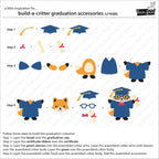 Instructions on How to Use Build-A-Critter Graduation Accessories