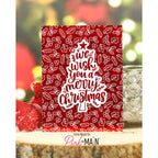 Pink and Main Dimensional Red CheerFoil Roll pmf334