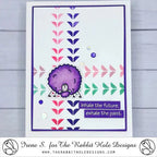 The Rabbit Hole Designs Namaste Clear Stamps trh-234 exercise
