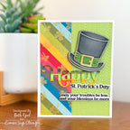 Simon Says Clear Stamps Irish Bits 1366ssc Beautiful Moments St. Patrick's Day Card