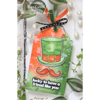 Simon Says Stamp Irish Bits Wafer Dies 1556sdc Beautiful Moments St. Patrick's Day Tag