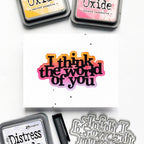 Simon Says Stamp I Think The World Of You Wafer Dies 1022sd Sweetheart Love Card | color-code:ALT02