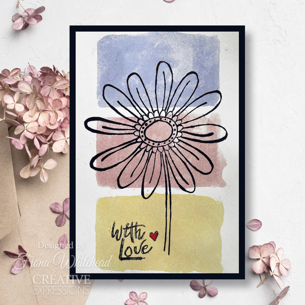 Woodware Craft Collection Petal Doodles With Love Clear Stamps jgs859 with love
