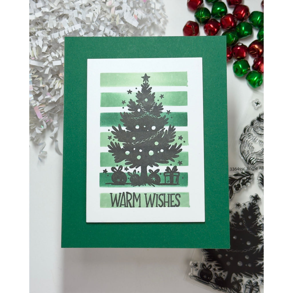 Simon Says Stamps and Dies Jingle All the Way set1114jw DieCember Christmas Card