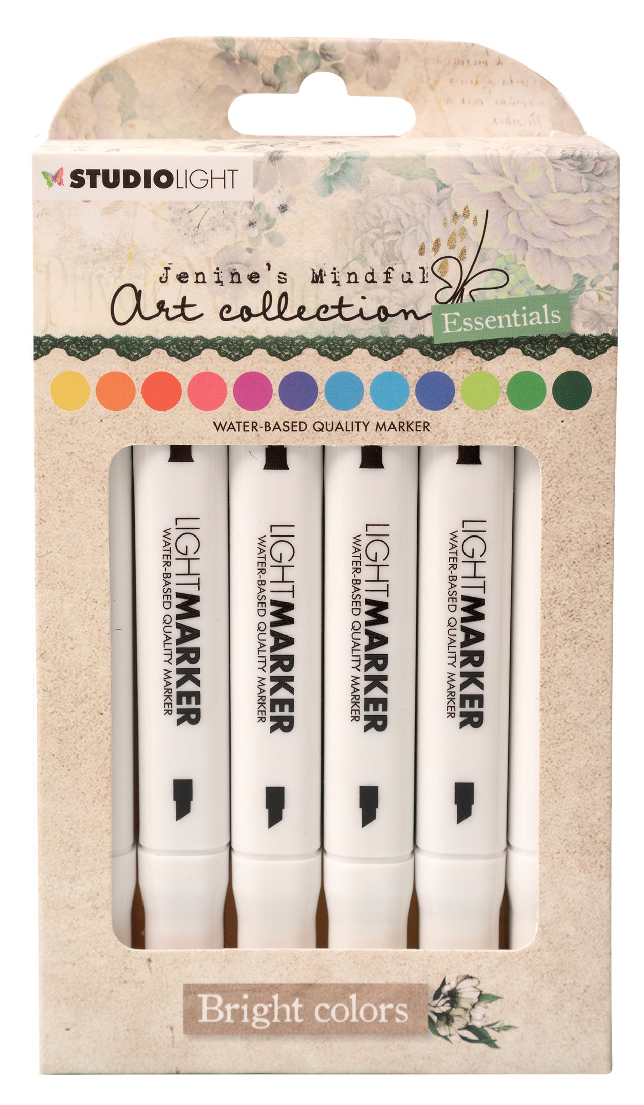 Tombow Dual Brush Pen Marker Watercolor Set 12/Pkg – Honey Bee Stamps
